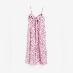 H&M - Purple Floral Maxi Dress